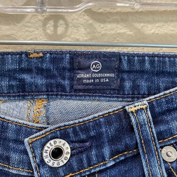 ADRIANO GOLDSCHMIED Skinny Legging Ankle Jeans Dark Wash Size 25 Stretch Denim - Picture 4 of 7